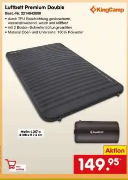 Netto Marken-Discount Luftbett Premium Double Angebot