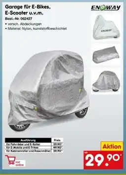 Netto Marken-Discount Garage für E-Bikes, E-Scooter u.v.m Angebot
