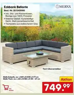 Netto Marken-Discount Eckbank Bellante Angebot