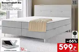 Netto Marken-Discount Boxspringbett RIO Angebot