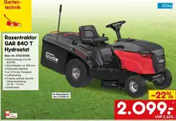 Netto Marken-Discount Rasentraktor GAR 840 T Hydrostat Angebot