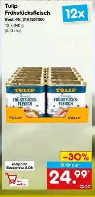 Netto Marken-Discount Tulip Frühstücksfleisch Angebot