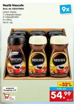 Netto Marken-Discount NESTLÉ Nescafé Angebot