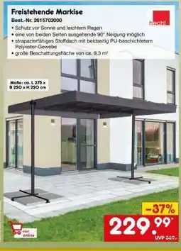Netto Marken-Discount Freistehende Markise Angebot
