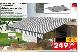 Netto Marken-Discount Elektrische Gelenkarmmarkise Angebot