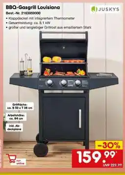 Netto Marken-Discount BBQ Gasgrill Louisiana Angebot