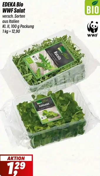 Simmel EDEKA Bio WWF Salat Angebot