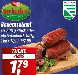 Simmel Drebacher Bauernsalami Angebot