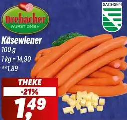 Simmel Drebacher Käsewiener Angebot