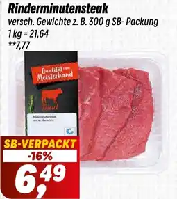 Simmel Rinderminutensteak Angebot
