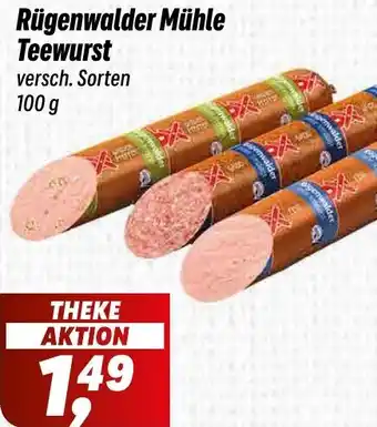 Simmel Rügenwalder Mühle Teewurst Angebot