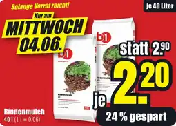 B1 Discount Baumarkt b1 Rindenmulch Angebot