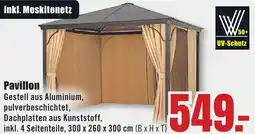 B1 Discount Baumarkt Pavillon Angebot