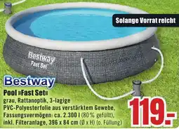 B1 Discount Baumarkt Bestway Pool Fast Set Angebot