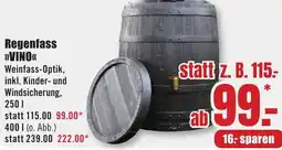 B1 Discount Baumarkt Regenfass VINO Angebot