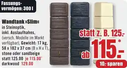 B1 Discount Baumarkt Wandtank Slim Angebot