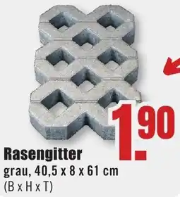 B1 Discount Baumarkt Rasengitter Angebot