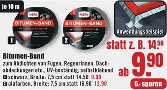 B1 Discount Baumarkt Bitumen-Band Angebot