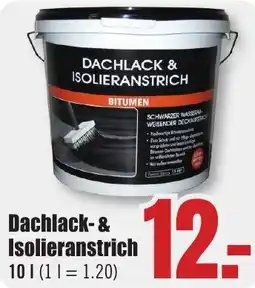 B1 Discount Baumarkt BITUMEN Dachlack- & Isolieranstrich Angebot