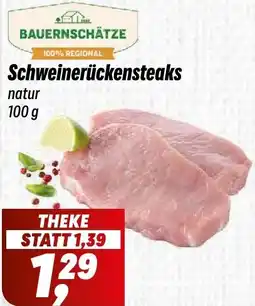 Simmel BAUERNSCHÄTZE Schweinerückensteaks Angebot