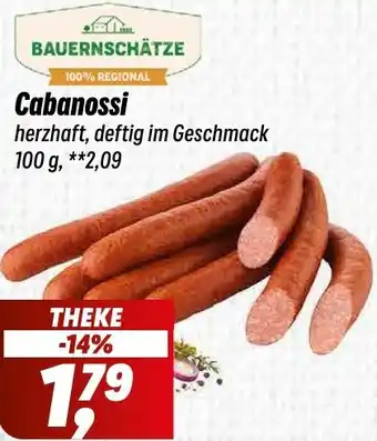 Simmel BAUERNSCHÄTZE Cabanossi Angebot