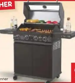 Netto Marken-Discount Juskys BBQ Gasgrill Savannah Angebot