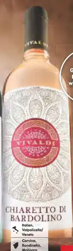 Netto Marken-Discount Vivaldi Red Wines Chiaretto di Bardolino Angebot