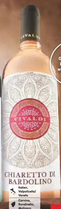 Netto Marken-Discount Vivaldi Red Wines Chiaretto di Bardolino Angebot