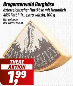 Simmel Bregenzerwald Bergkäse Angebot