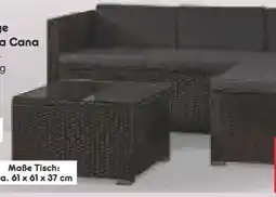 Netto Marken-Discount Juskys Polyrattan Lounge Sitzgarnitur Punta Cana Angebot
