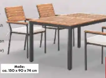 Netto Marken-Discount Juskys Gartengarnitur Rhodos Angebot