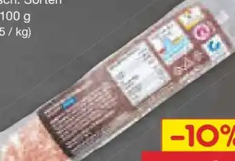 Netto Marken-Discount Schinkenzwiebelmettwurst Angebot