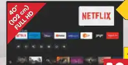 Netto Marken-Discount Telefunken Full HD LED Fernseher D40F751X7CW Angebot