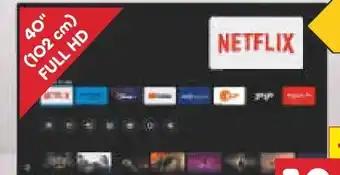 Netto Marken-Discount Telefunken Full HD LED Fernseher D40F751X7CW Angebot