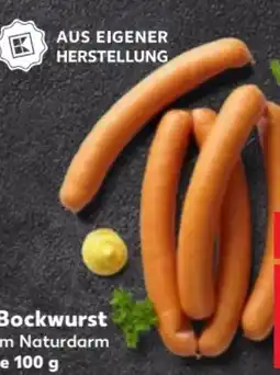 Kaufland Kaufland Bockwurst Angebot