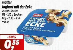 Simmel müller Joghurt mit der Ecke Angebot