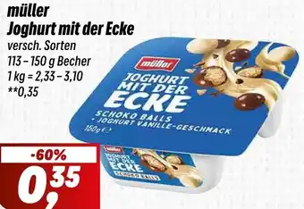Simmel müller Joghurt mit der Ecke Angebot