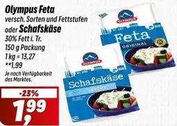 Simmel Olympus Feta oder Schafskäse Angebot