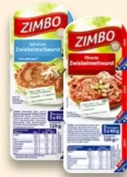 Kaufland Zimbo Zwiebelmettwurst Angebot