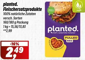 Simmel planted Fleischersatzprodukte Angebot