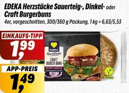 Simmel EDEKA Herzstücke Sauerteig-, Dinkel- oder Craft Burgerbuns Angebot