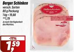 Simmel Berger Schinken Angebot