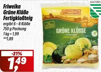 Simmel Friweika Grüne Klöße Fertigkloẞteig Angebot