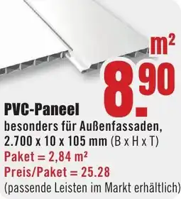 B1 Discount Baumarkt PVC-Paneel Angebot