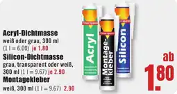 B1 Discount Baumarkt Acryl-Dichtmasse Angebot