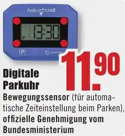 B1 Discount Baumarkt Digitale Parkuhr Angebot