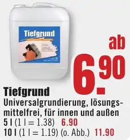 B1 Discount Baumarkt Tiefgrund Angebot