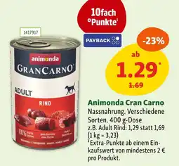 Fressnapf Animonda gran carno Angebot