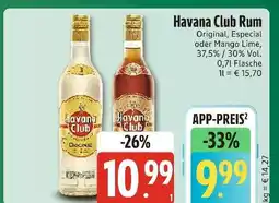 Edeka Xpress Havana club rum Angebot