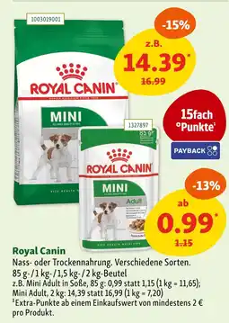 Fressnapf Royal canin nass- oder trockennahrung Angebot